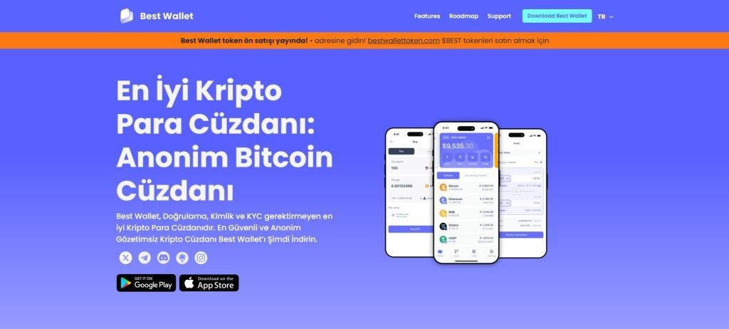 Solana Fiyat tahmini sonucunda SOL Token almak istiyorsanız en iyi seçenek: Best Wallet