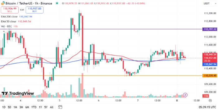 Bitcoin Fiyatı 8 Eylül’de Yatay Hareket Ediyor: Altsezon Yaklaşıyor Mu?