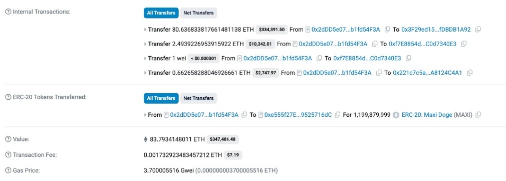 700.000 Dolarlık Balina Hamlesi