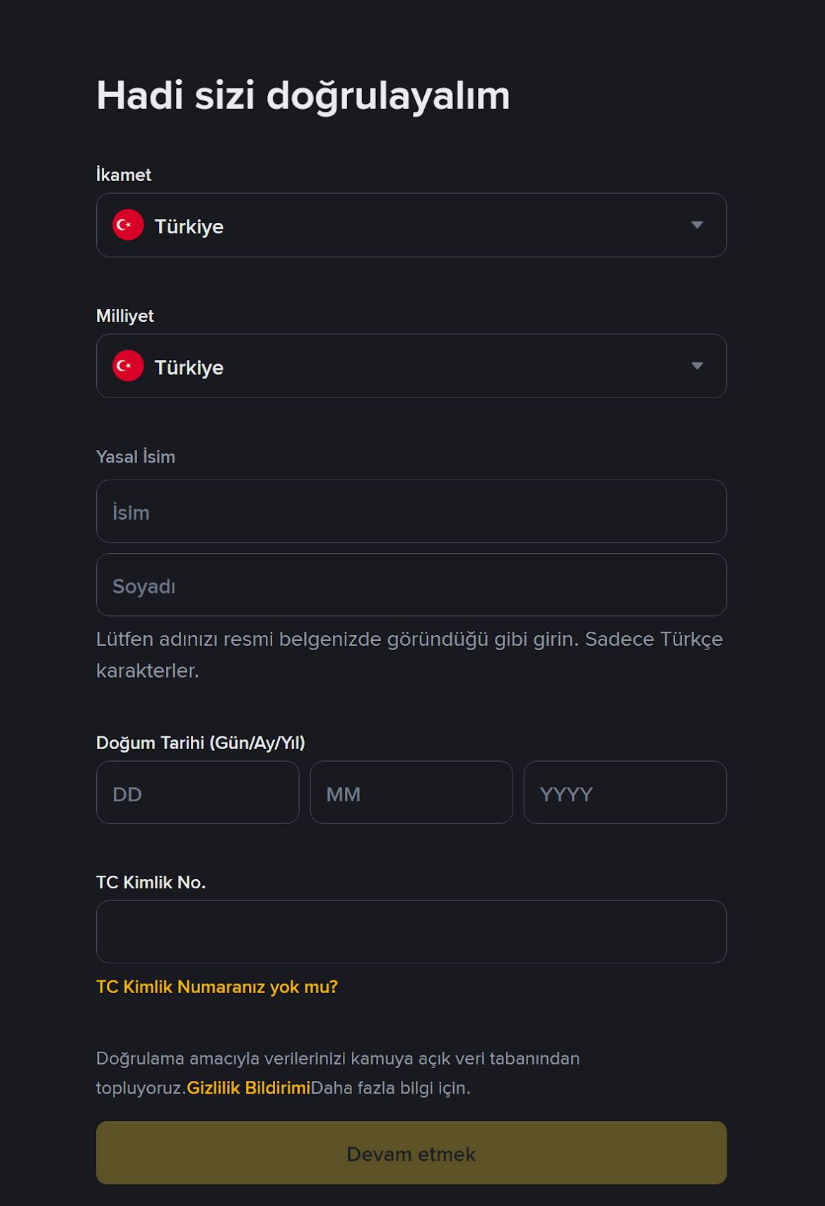 Binance Hesap Doğrulama