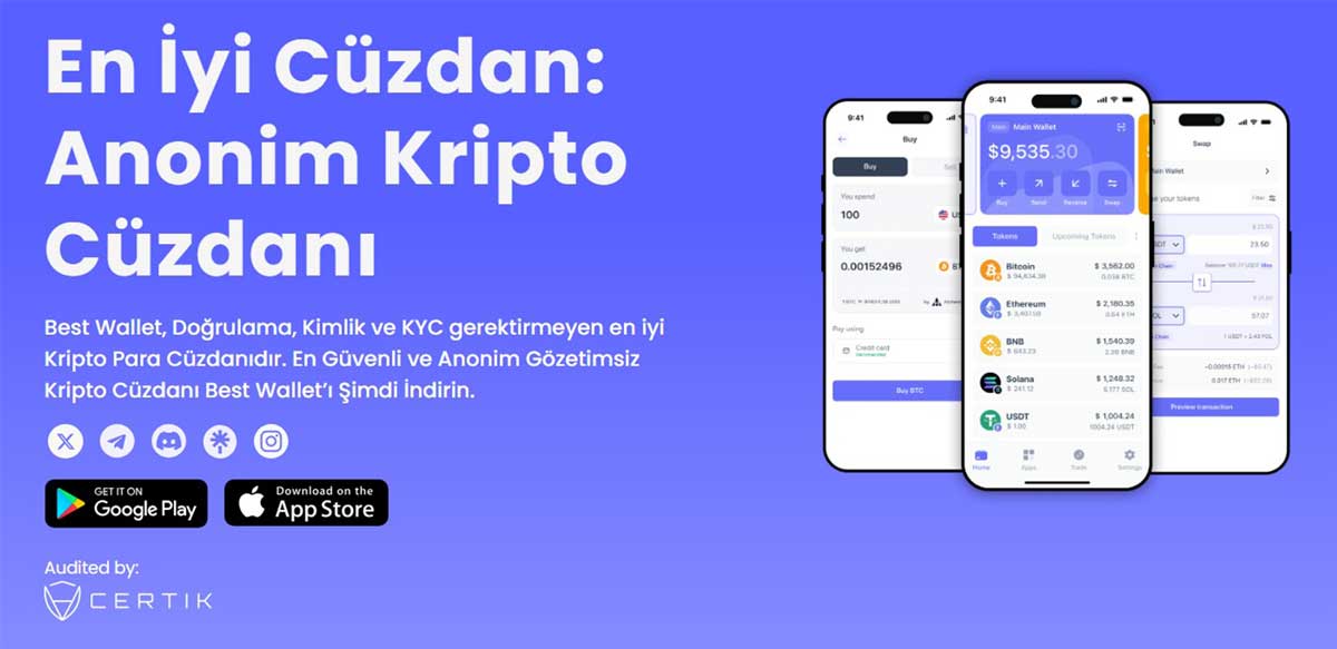 Best Wallet - günlük işlemler için en iyi cüzdan uygulaması