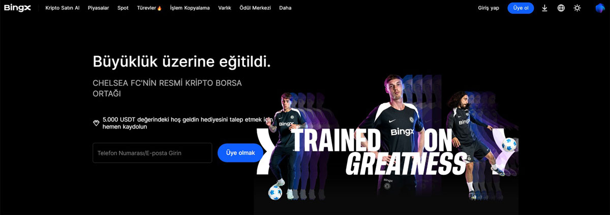 Bingx - sosyal ticaret anlayışlı kripto borsası