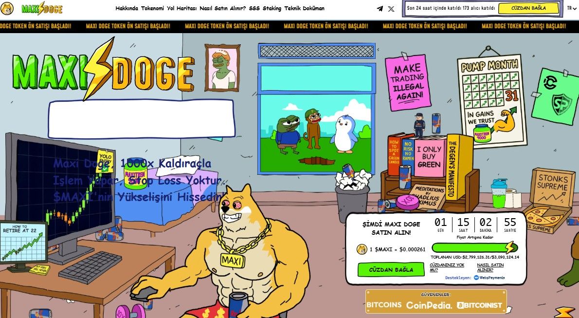 Perplexity Tahminlerinin Ardından Gözler Yeni Projede: Maxi Doge (MAXI)