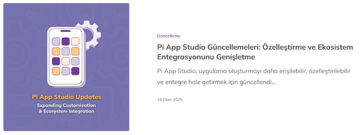 Pi Network Güncellemesi