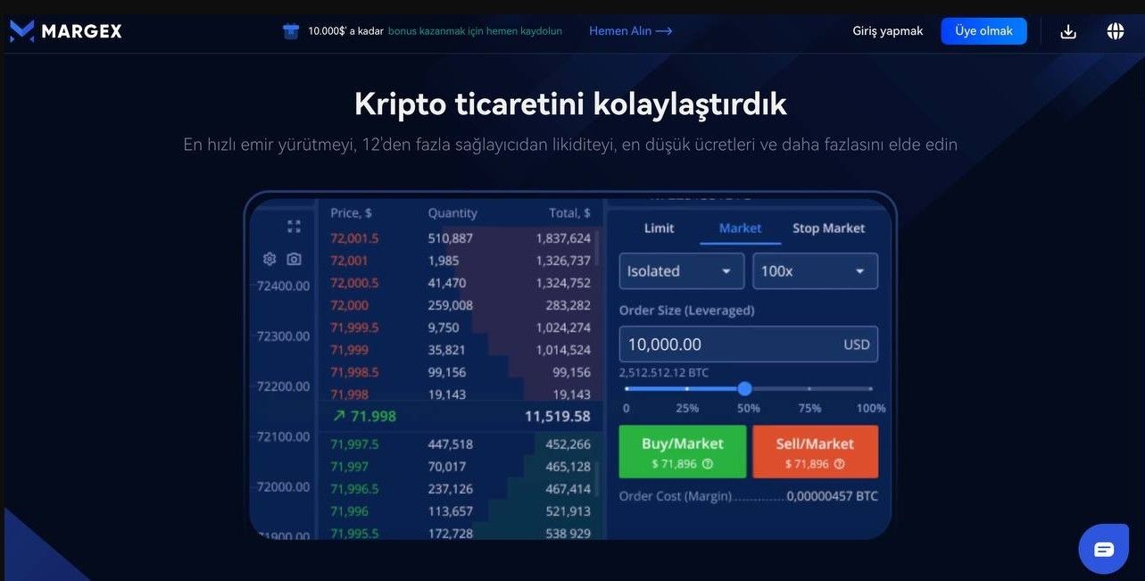 En İyi Kripto Borsaları Arasında Kaldıraçlı İşlemlerde Öne Çıkan Margex Rehberi