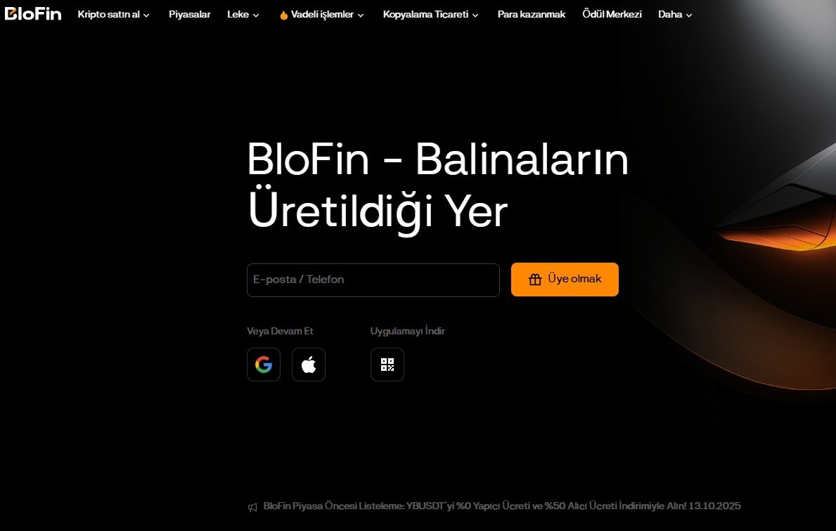2025 Yılının En İyi Marjin İşlem Borsaları Dünyasında Öne Çıkan BloFin İncelemesi