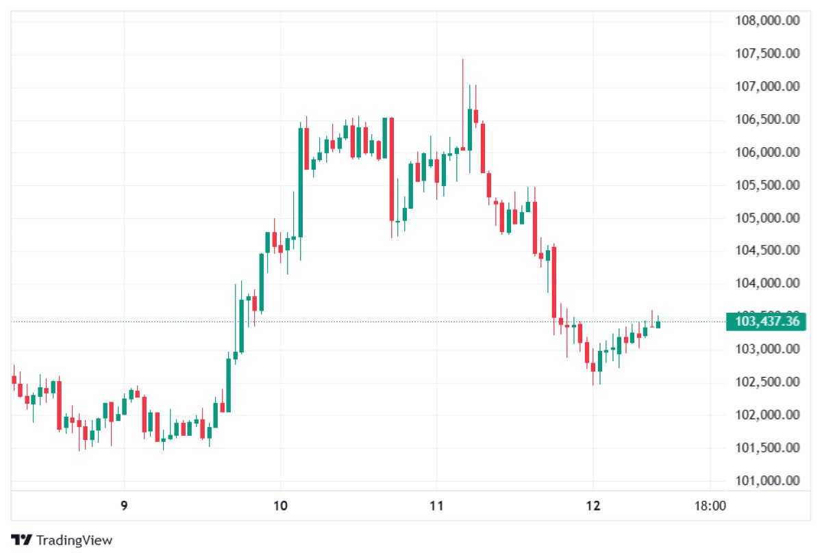 BTC fiyat hareketi