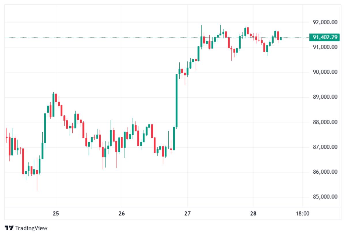 BTC fiyat hareketi