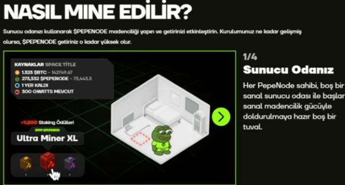 PepeNode Mine-to-Earn Modeliyle Öne Çıkıyor: Sadece 24 Saat Kaldı