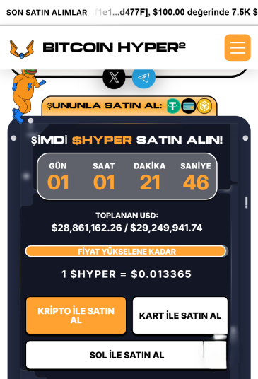 zengin edecek bol sıfırlı coinler- Bitcoin HYPER
