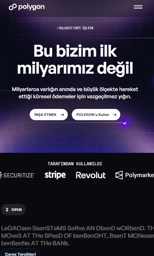 Polygon - en köklü layer 2 projeleri içerisinde