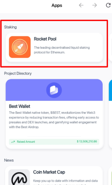 Best Wallet ile staking nasıl yapılır?