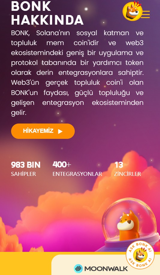 Bonk – Yakın Zamanda %50 Yükseliş Göstererek Solana Ağındaki Meme Coinler Arasında Öne Çıkan Token