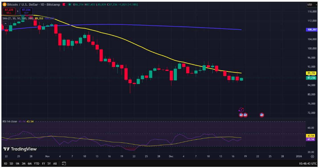 Aralık ve Ocak İçin Bitcoin Fiyat Beklentisi
