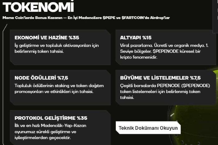 Oyna-Kazan 3.0 Dönemi Başlıyor: Meme Coin Dünyasını Değiştiren Mine-to-Earn Projesi PepeNode Yükselişte