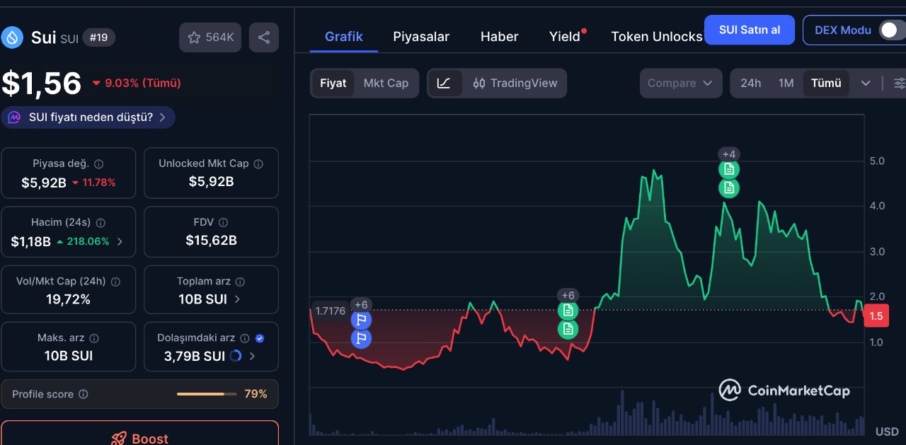 sui coin yorum