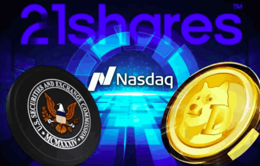 Dogecoin ETF Onayı Geldi: 21Shares Nasdaq’ta Listeleniyor, DOGE Fiyatı 0,20 Dolar Hedefinde