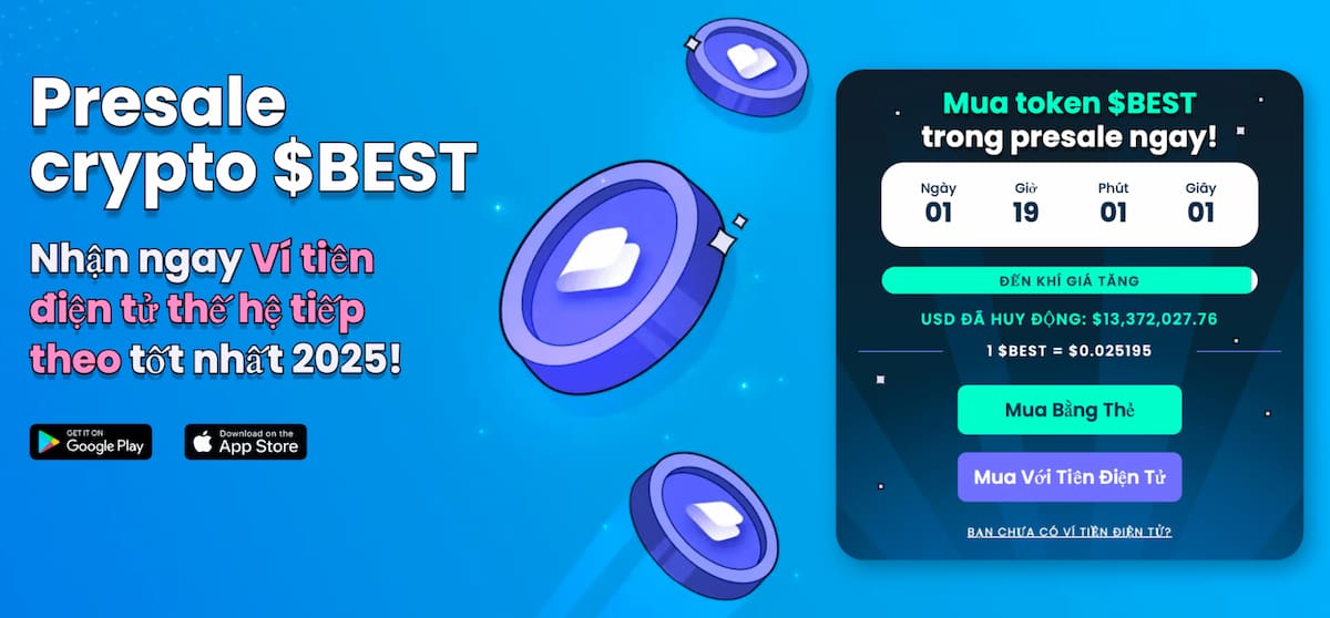 Lộ trình của chương trình presale tiền điện tử
