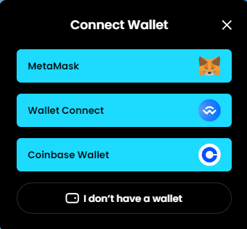 Connect Wallet to buy Ethereum icos