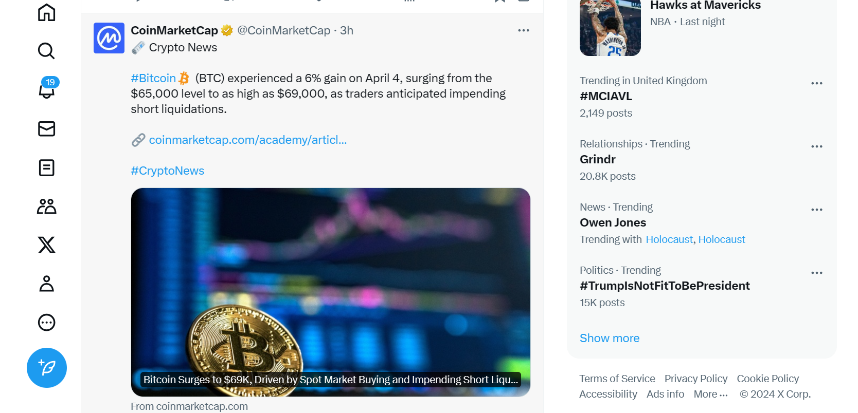 coinmarketcap twitter find low cap crypto