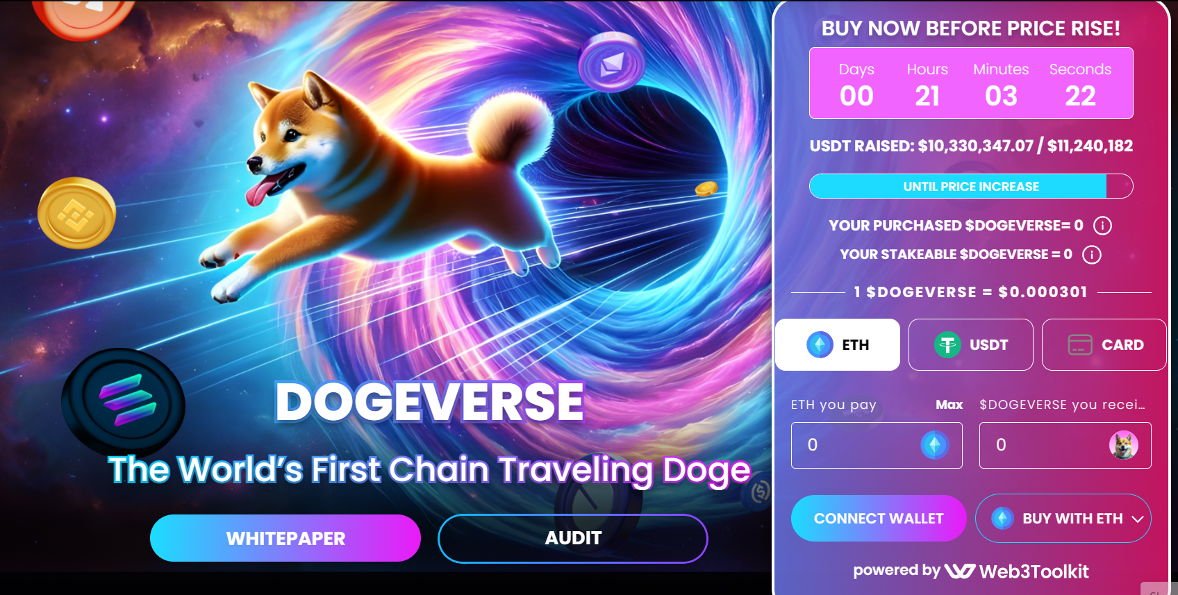 dogeverse best crypto launches
