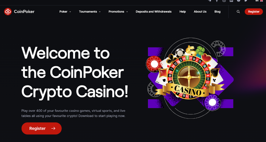 coinpoker bitcoin crypto casino