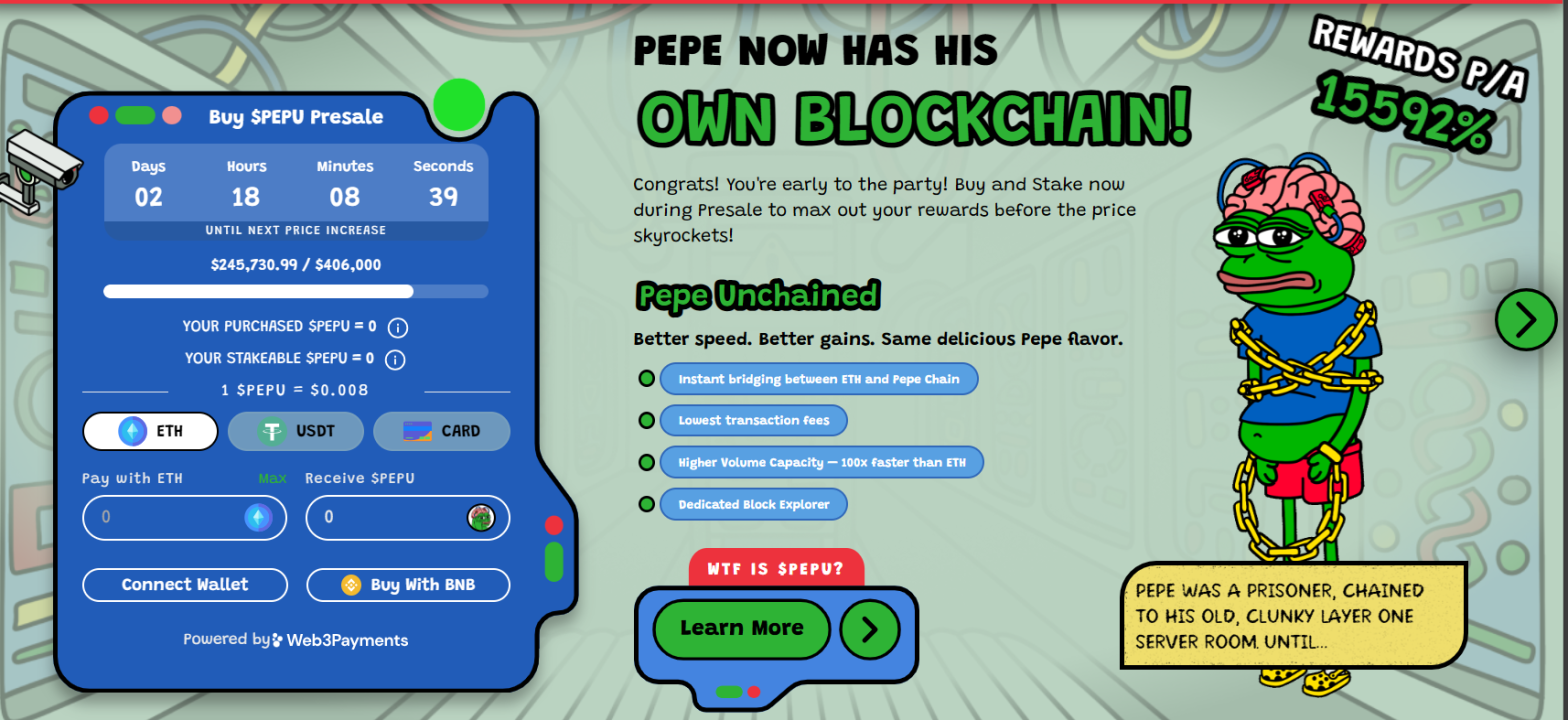 Pepe Unchained (PEPU) Price Prediction 2025 2030