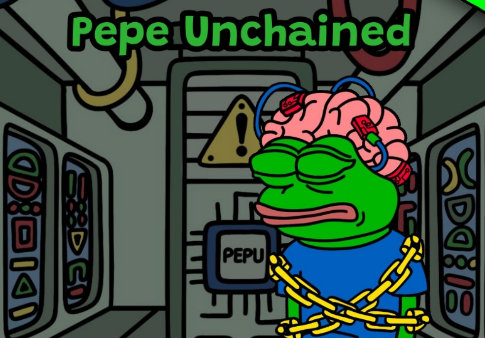 Pepe Unchained meme
