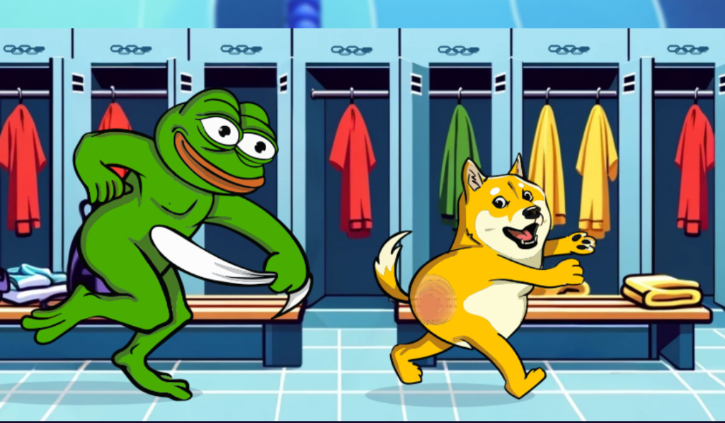 The Meme Games pitting Pepe against Dogecoin
