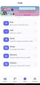 Best Wallet app DEX