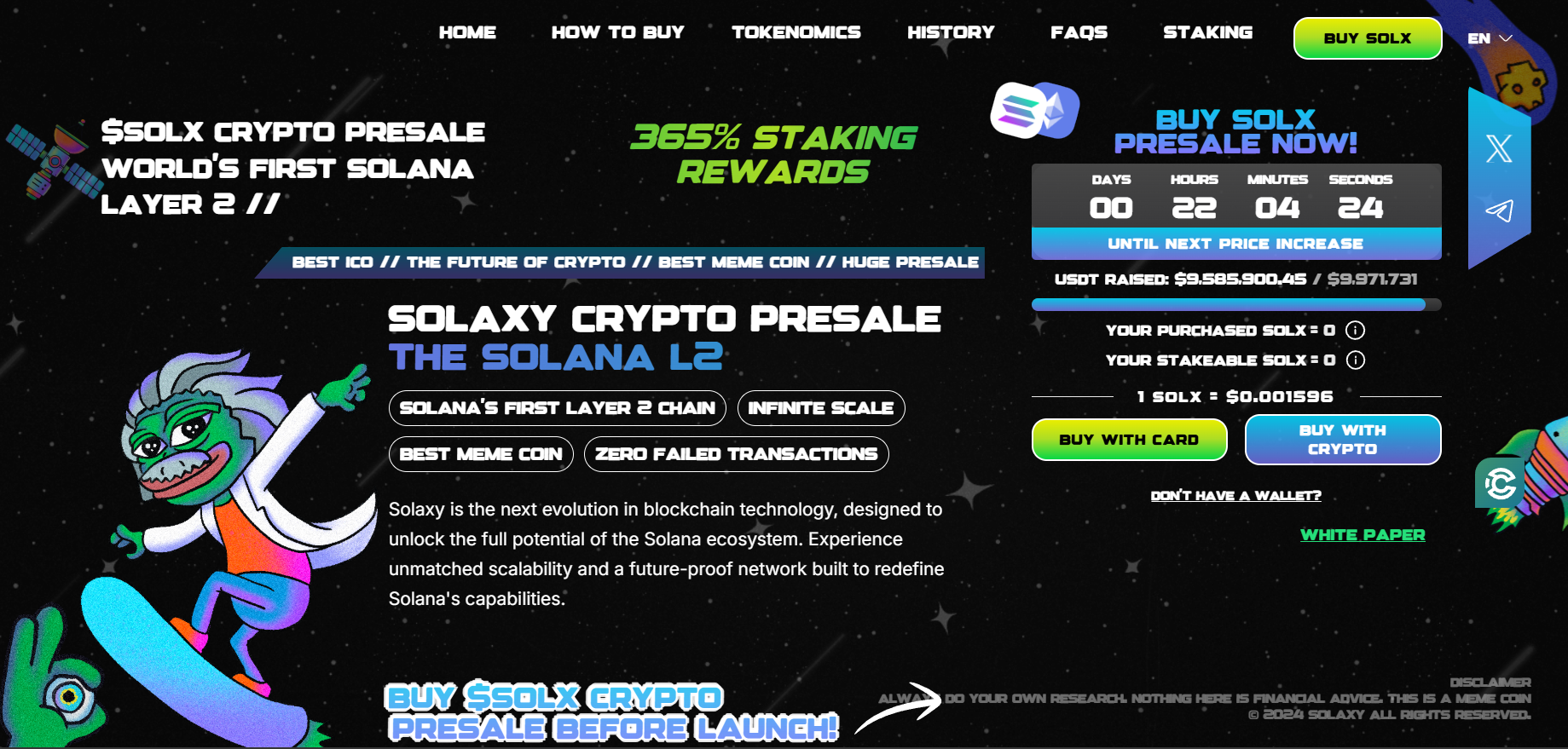 solaxy presale home