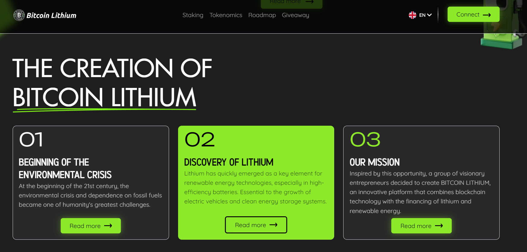 Bitcoin Lithium platform