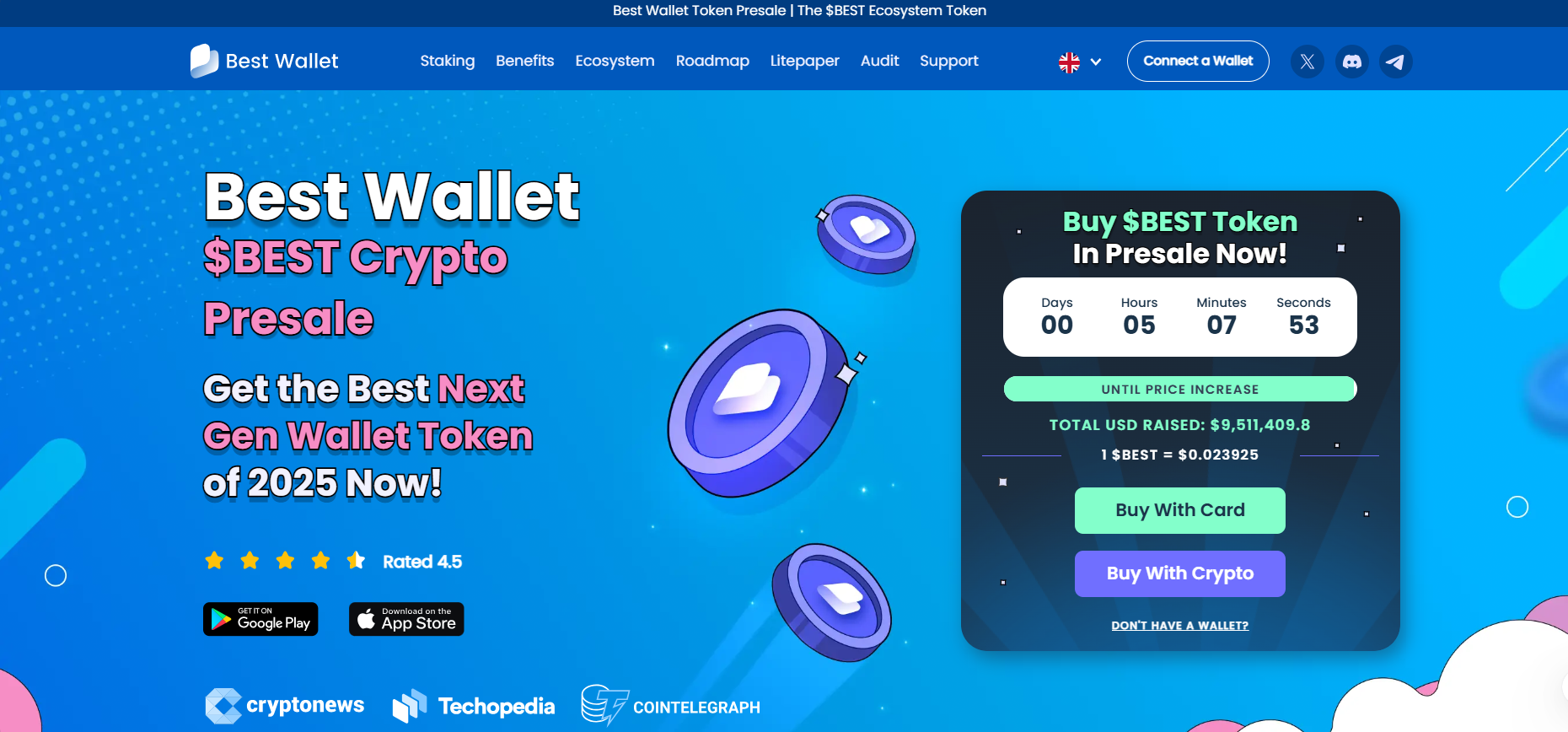 BEST wallet token home