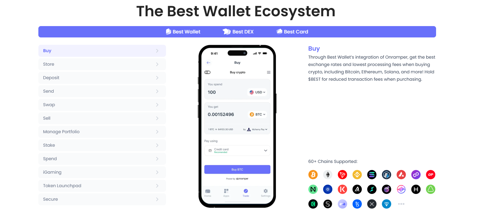 best wallet ecosystem