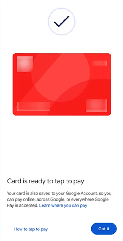 card accepted