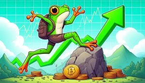 pepe rises as market tries to recover some of its early losses