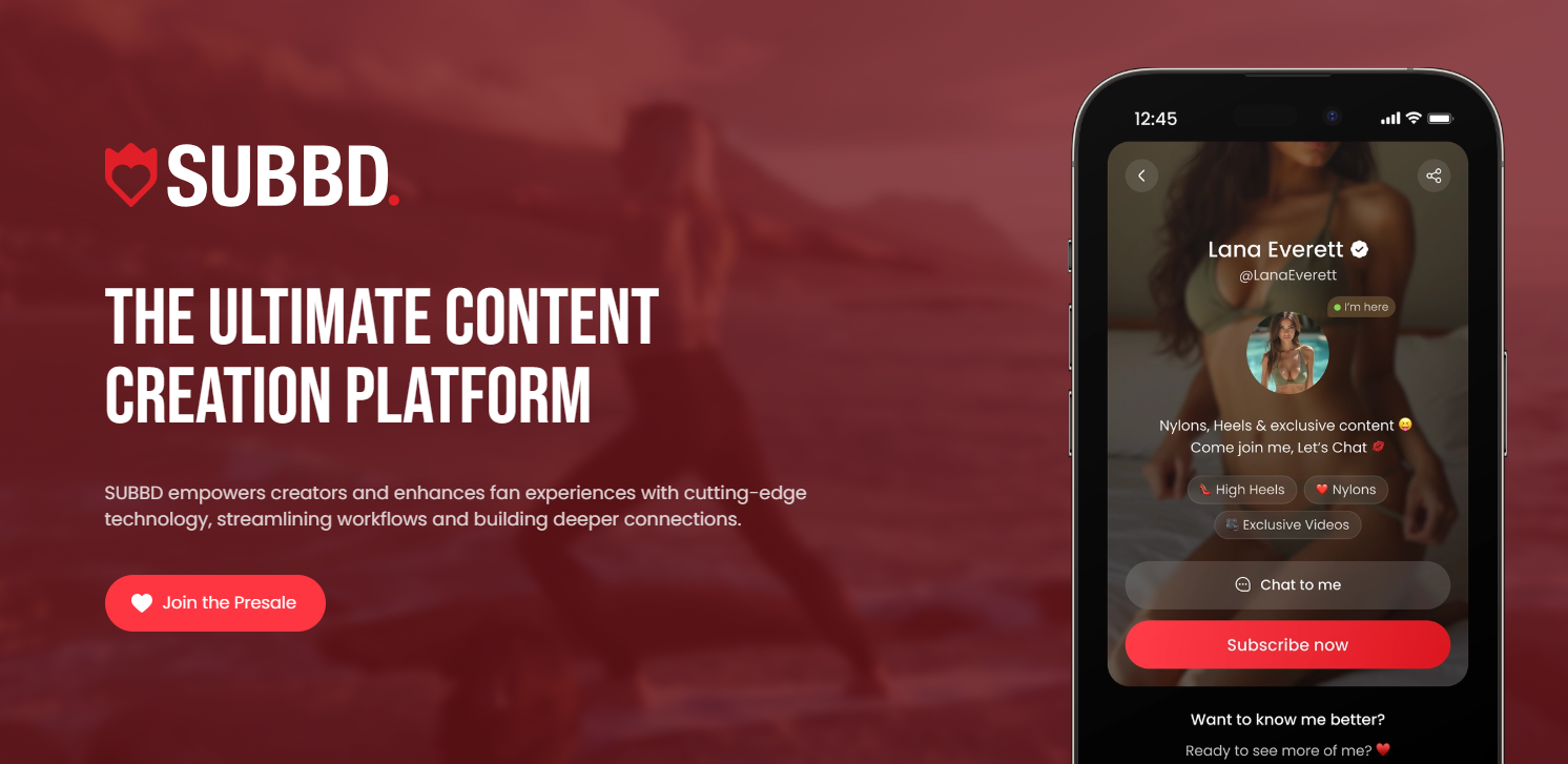 SUBBD creator platform