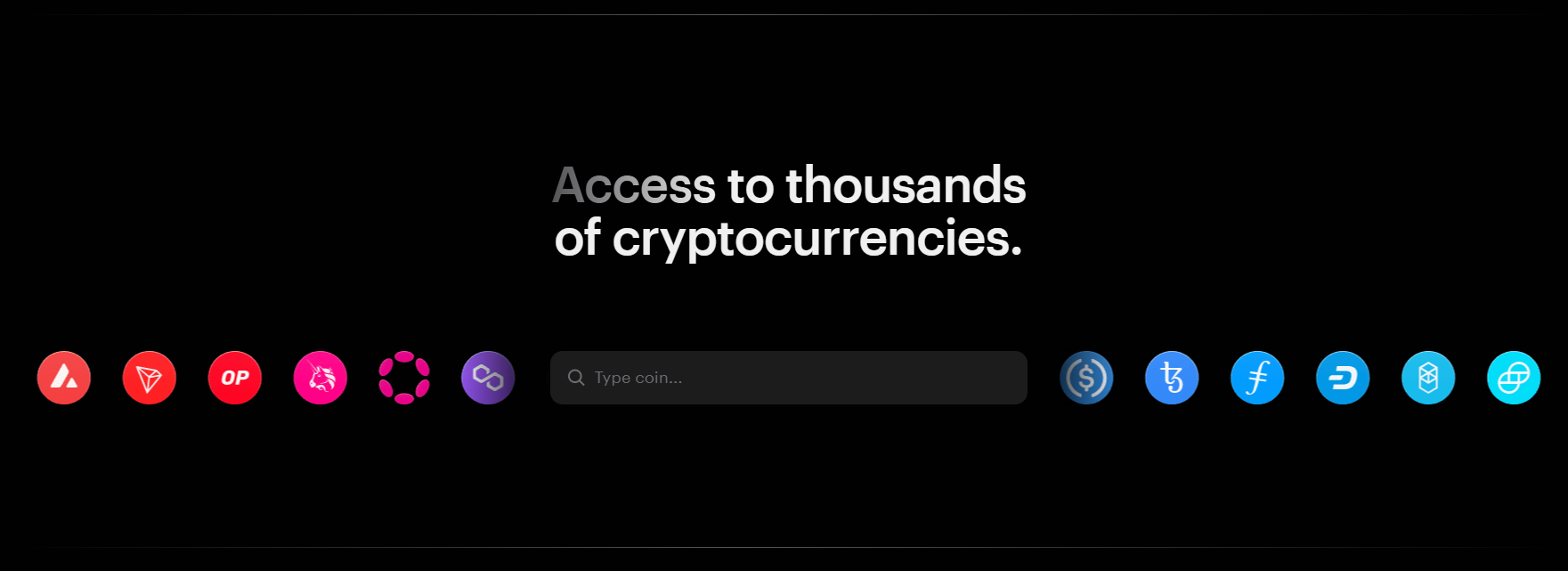 Tangem wallet supported assets