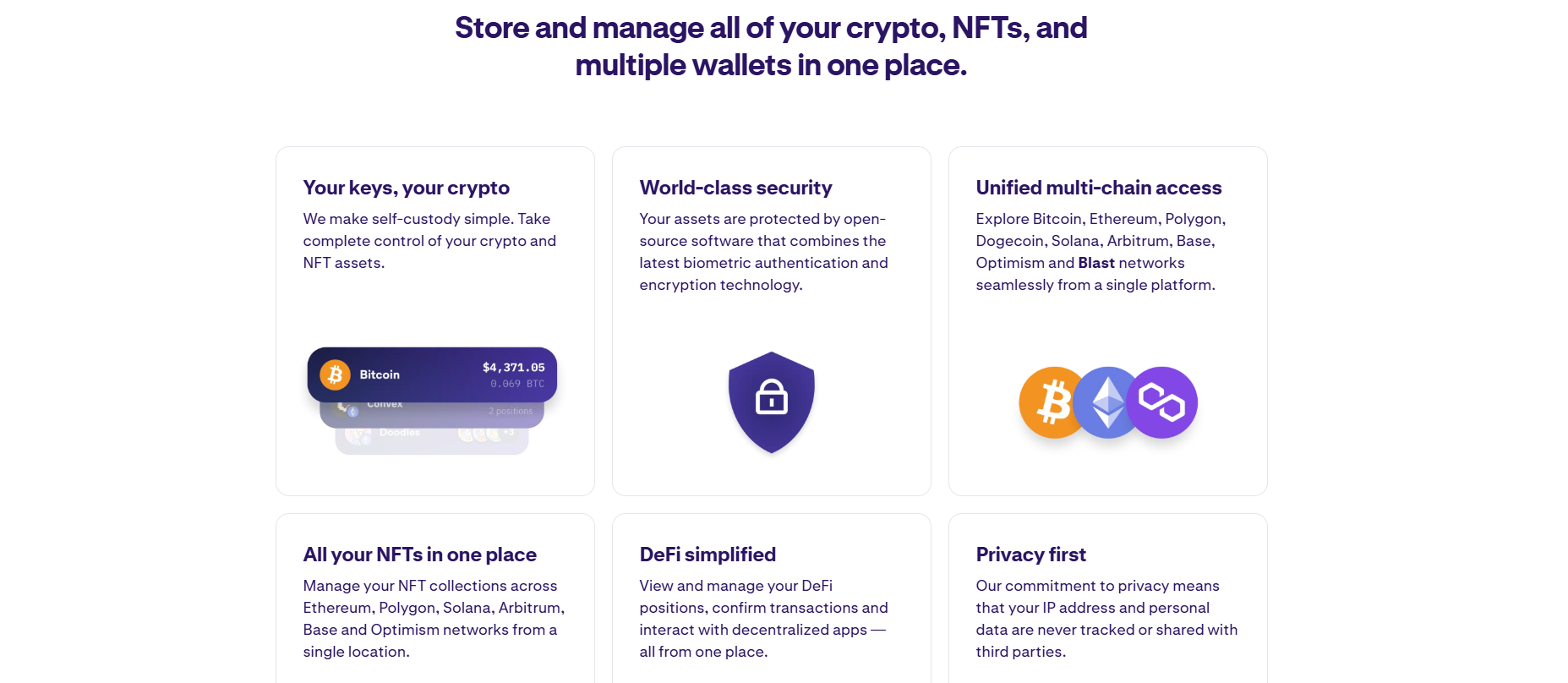 Kraken features