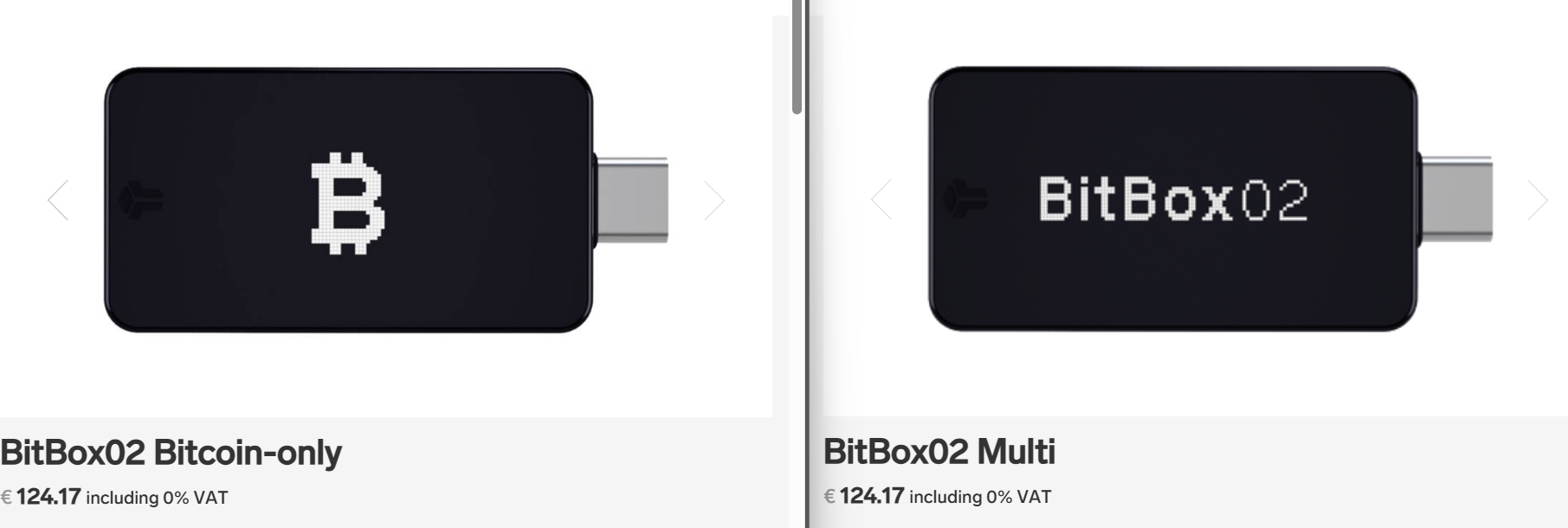 bitbox multi vs btc