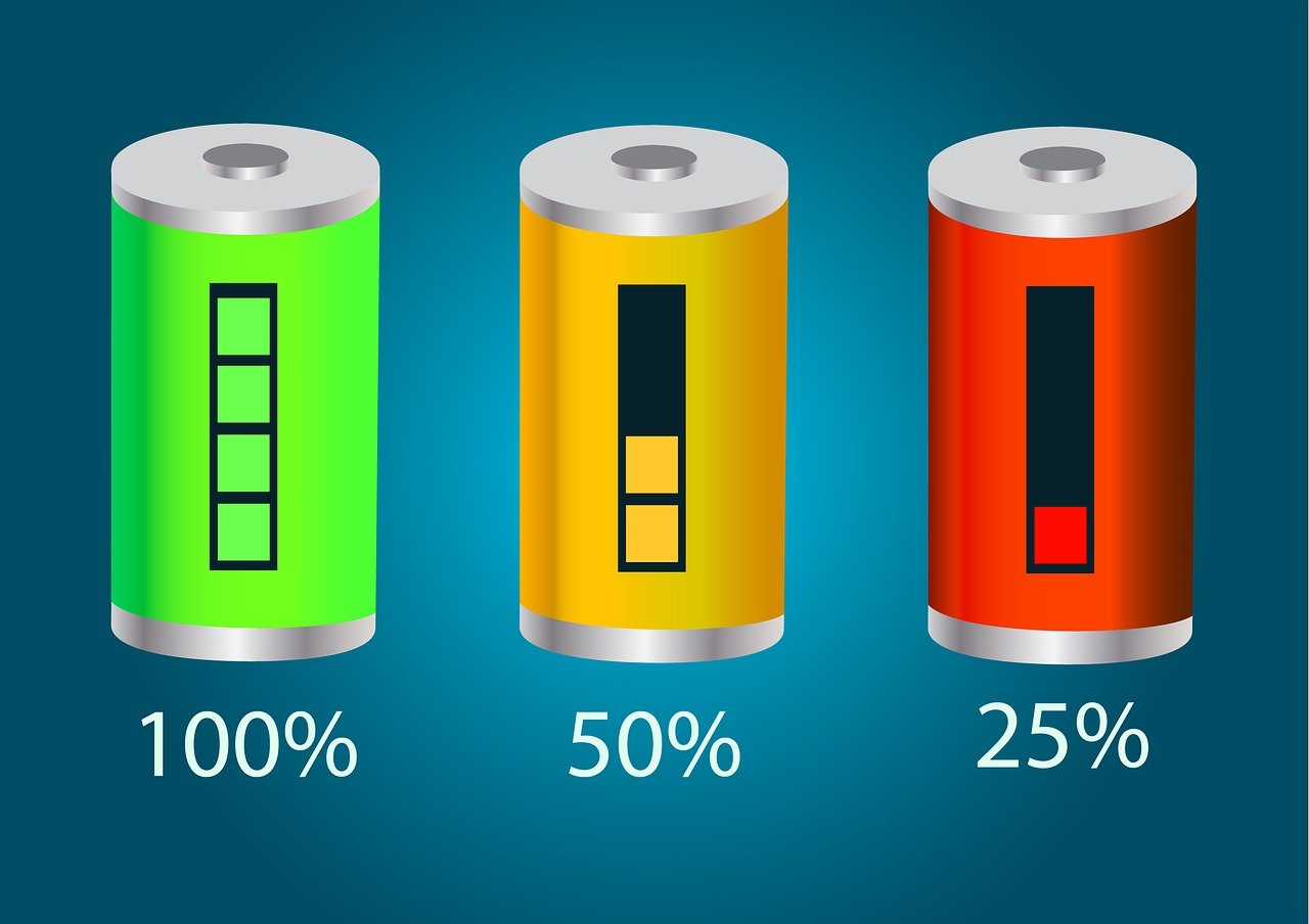 Battery percentage