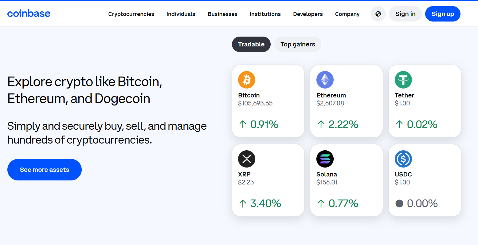 Coinbase Exchange