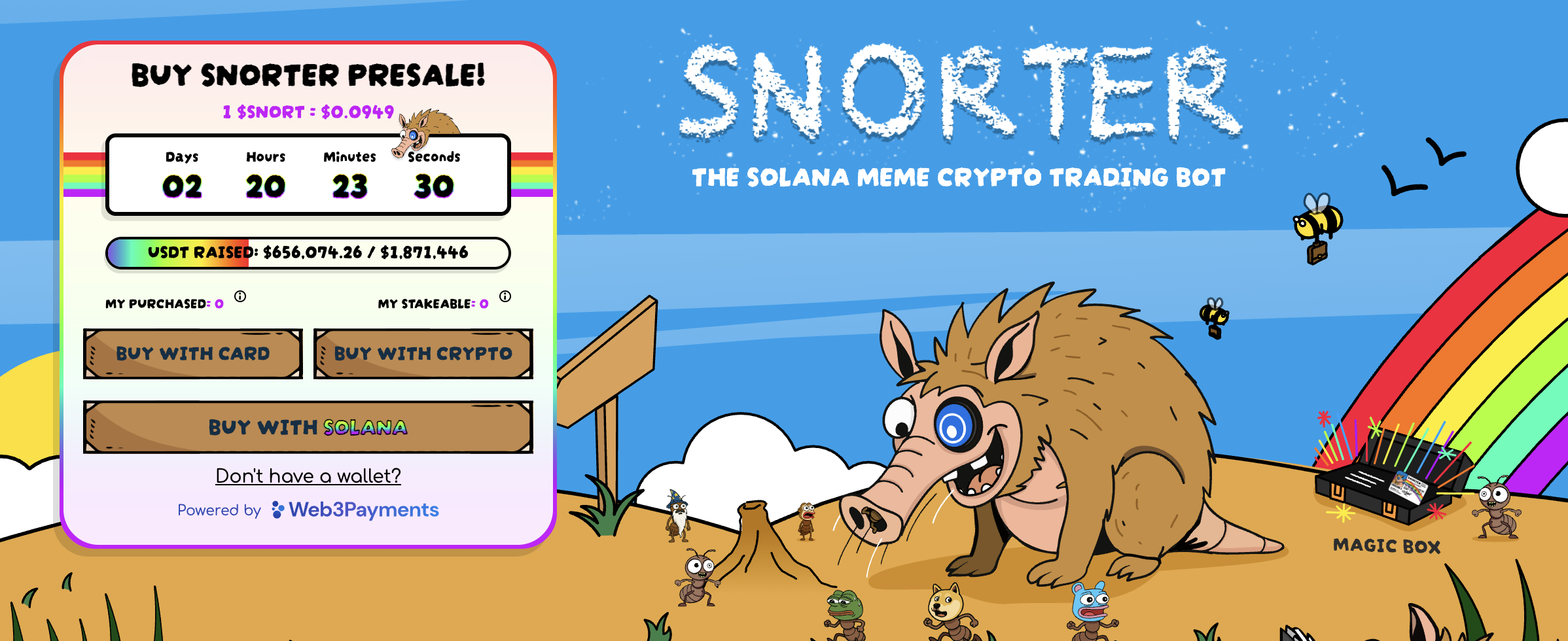 snorter crypto presale