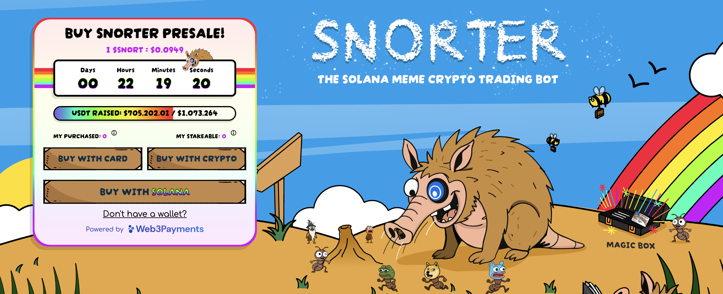 snorter crypto presale