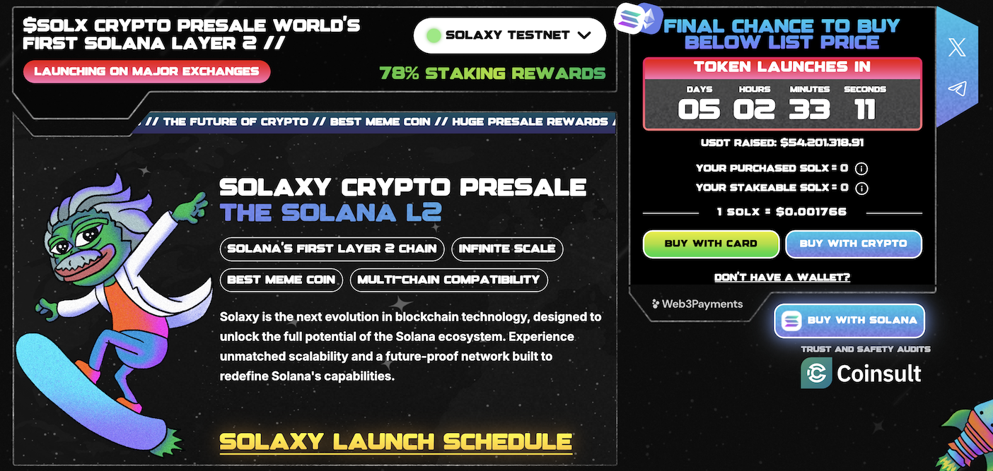 solaxy crypto presale