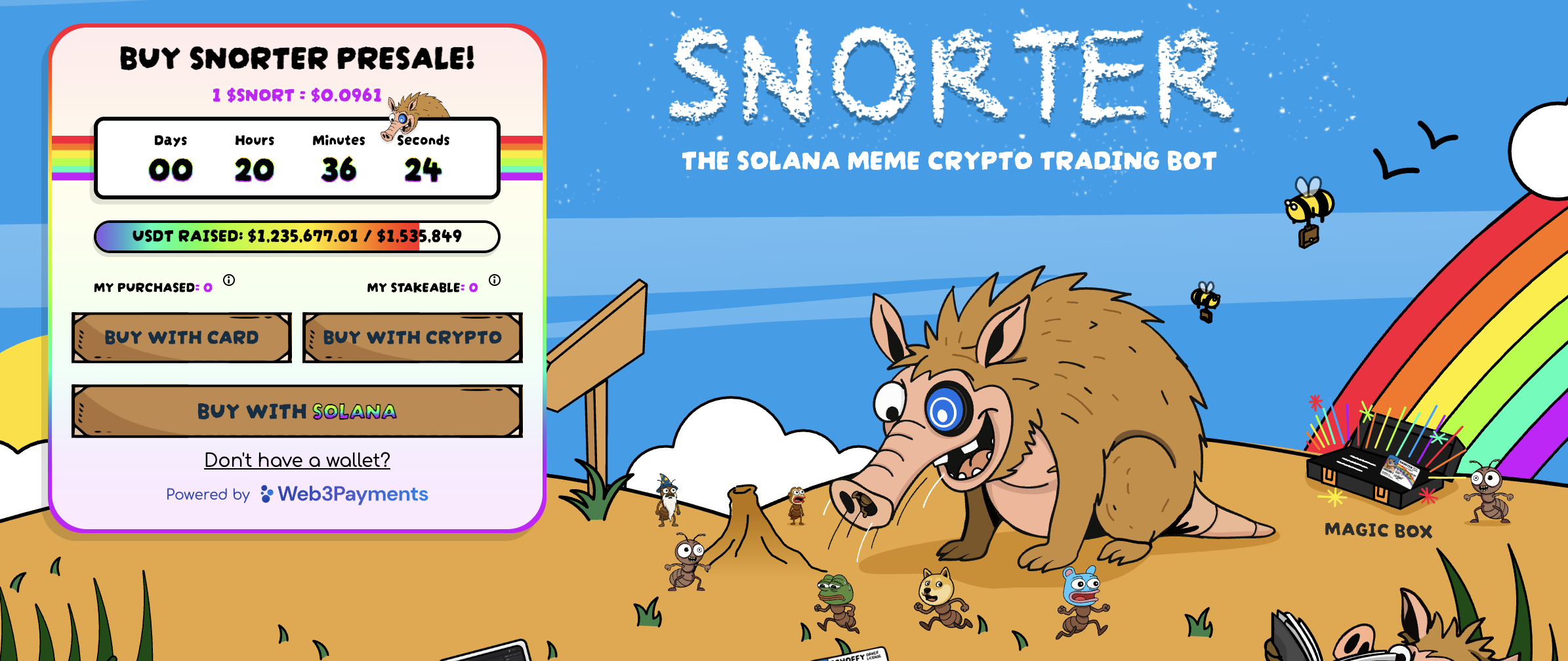 snorter crypto presale