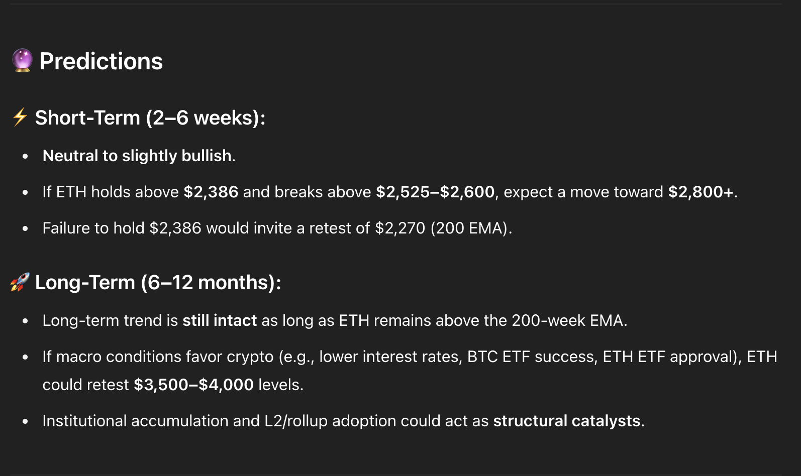 chatgpt predictions for ethereum
