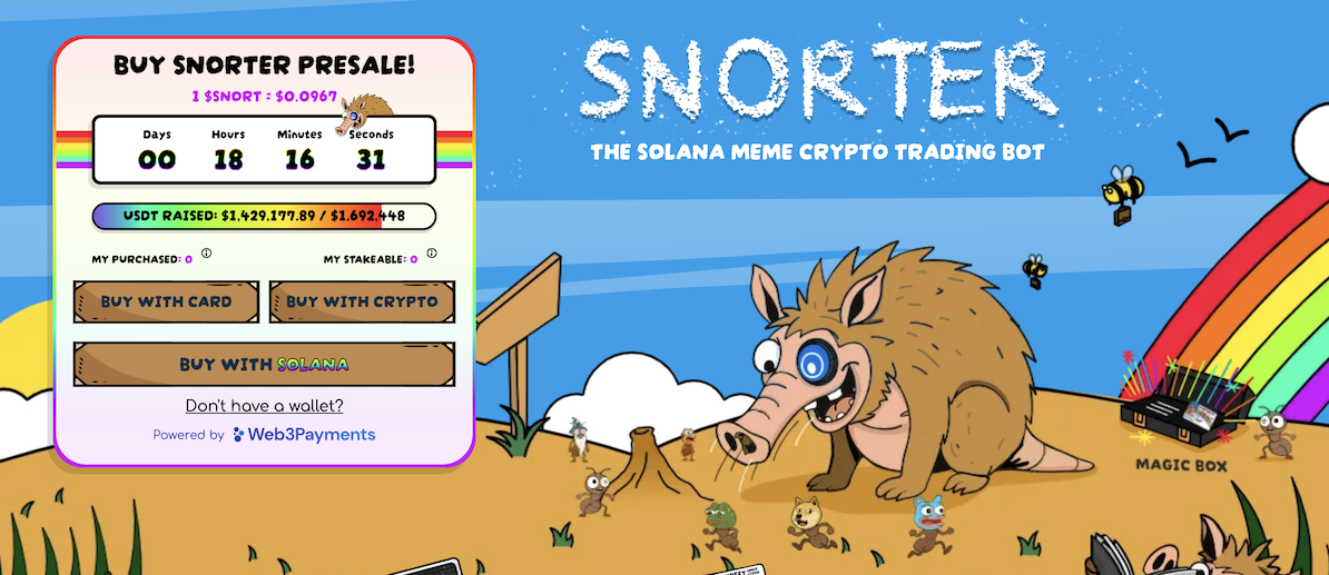 snorter presale