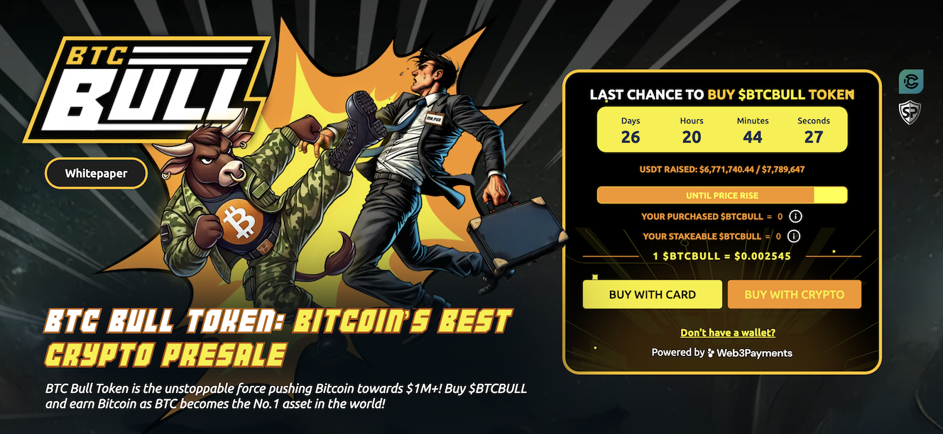 btc bull token crypto presale