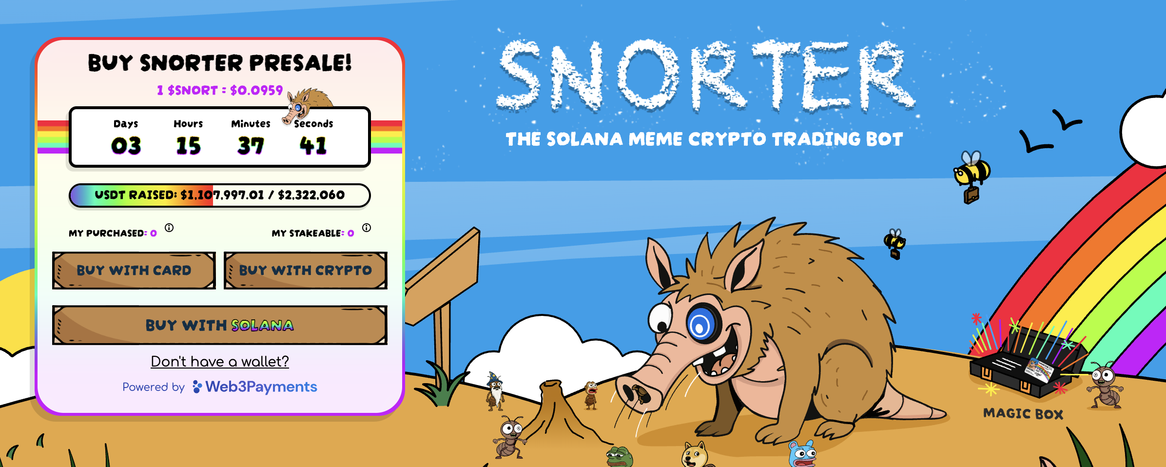 snorter crypto presale
